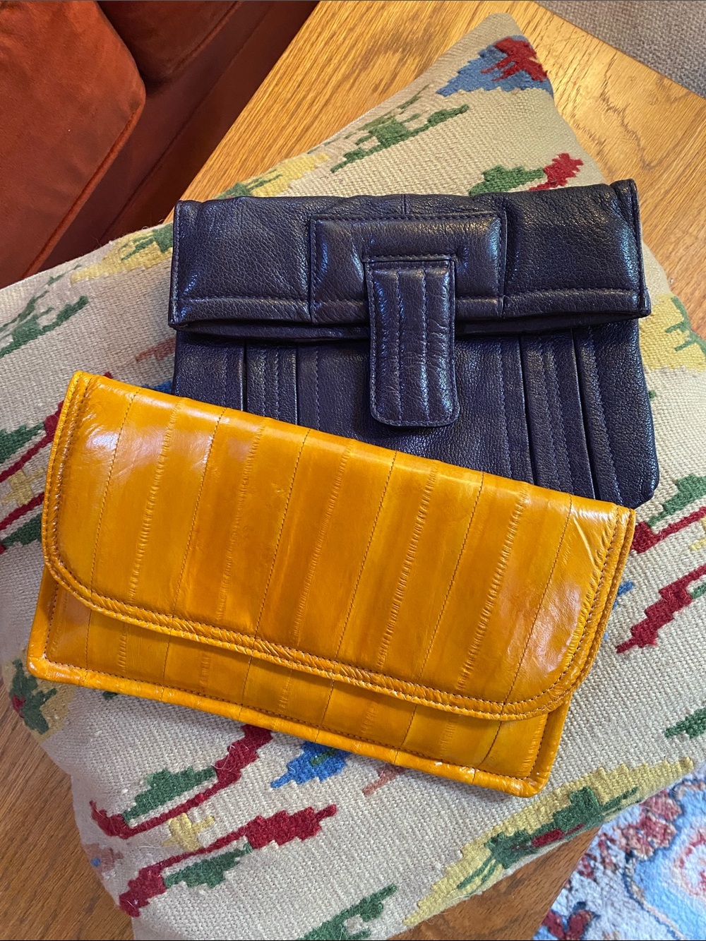 Latico Leather/Eelskin Clutch Bundle